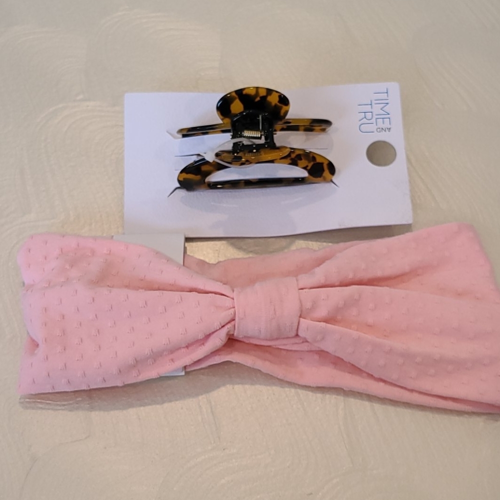 Headwrap & Claw clip set